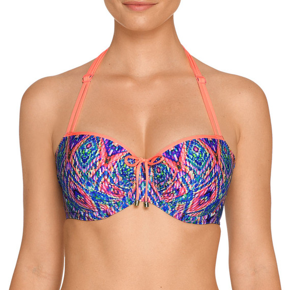 PrimaDonna Swim India Voorgevormde Balconette Bikinitop Hippie