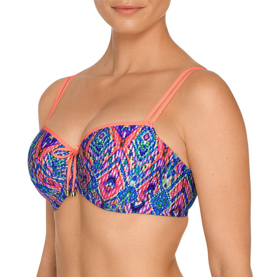 PrimaDonna Swim India Voorgevormde Balconette Bikinitop Hippie