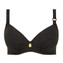 Annadiva Swim Indian Ocean Voorgevormde Balconette Bikinitop Black