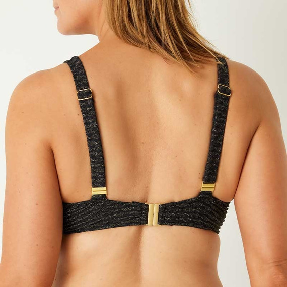 Annadiva Swim Indian Ocean Voorgevormde Balconette Bikinitop Black