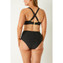 Annadiva Swim Indian Ocean High Waist Bikini Hose Black