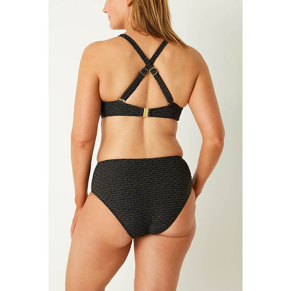 Annadiva Swim Indian Ocean Hoog Bikinibroekje Black