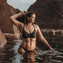 Annadiva Swim Indian Ocean Beugel Bikinitop Black