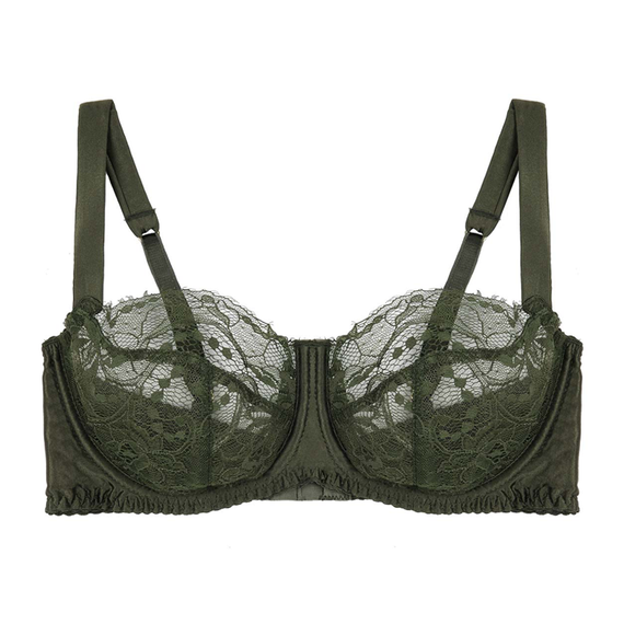 Fleur of England Ingrid Balconette BH Moss
