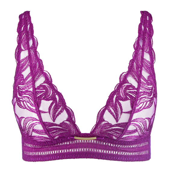 Aubade Into The Groove Bralette Pink Karma