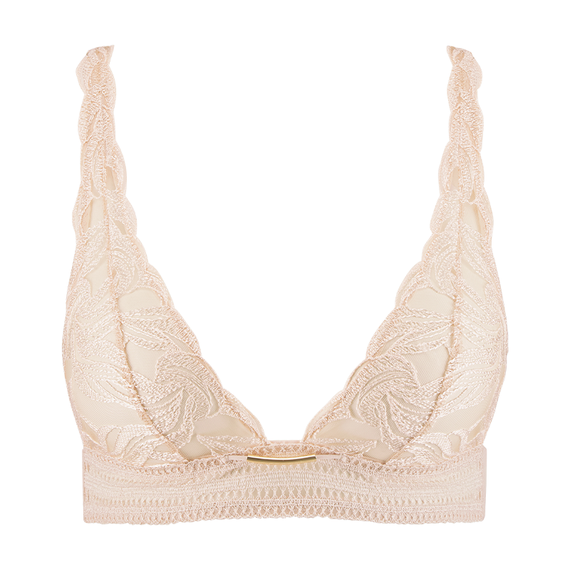 Aubade Into The Groove Bralette Sandstone