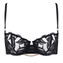 Aubade Into The Groove Half Cup BH Black