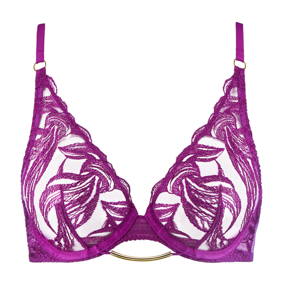 Aubade Into The Groove Plunge BH Pink Karma