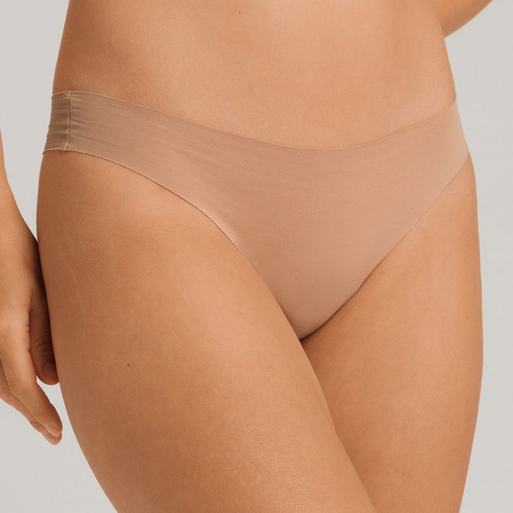 Hanro Invisible Cotton String Beige