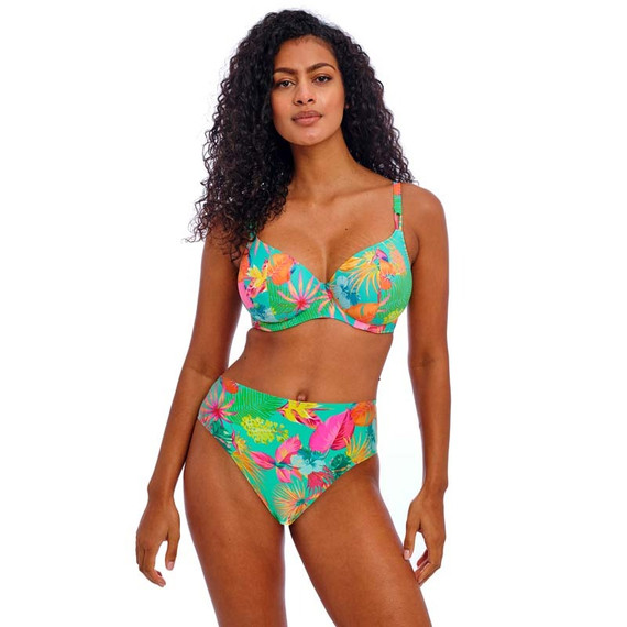 Freya Badmode Isla Margarita Hoog Bikinibroekje Jade