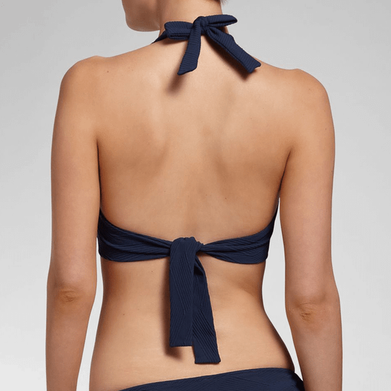 Cyell Island Navy Halter Bikinitop Navy