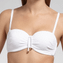 Cyell Island White Bandeau Bikinitop Wit