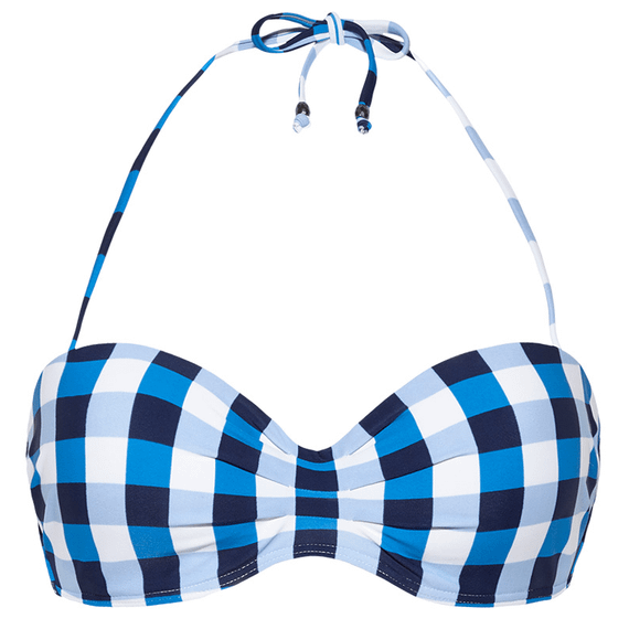 Italian Picnic Bandeau Bikinitop