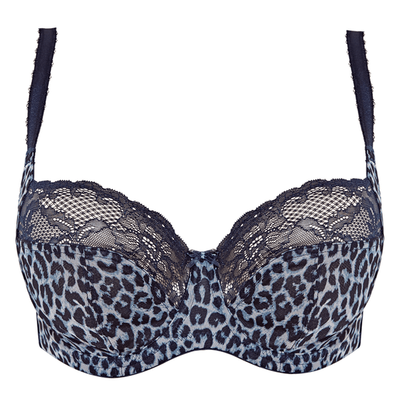 Panache Jasmine Balconette BH Animal Navy