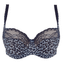 Panache Jasmine Balconette BH Animal Navy