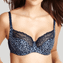 Panache Jasmine Balconette BH Animal Navy