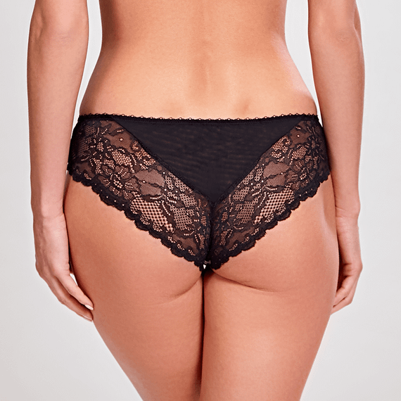 Panache Jasmine Slip Black Animal