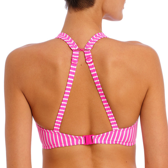 Freya Swim Jewel Cove Beugel Bikinitop Stripe Raspberry