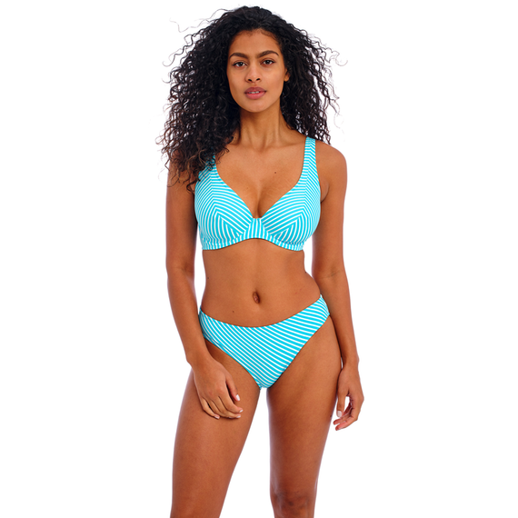 Freya Badmode Jewel Cove Beugel Bikinitop Stripe Turquoise