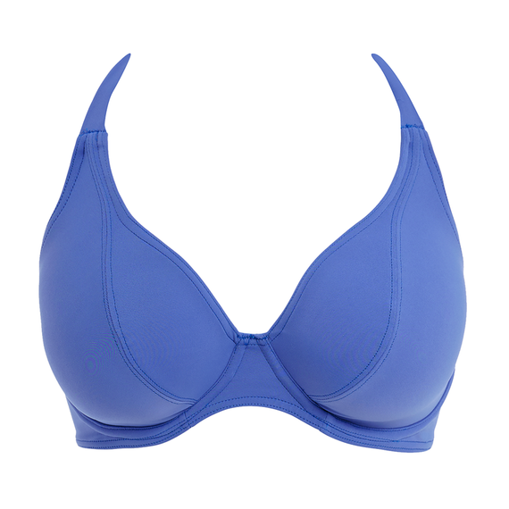 Freya Swim Jewel Cove Halter Bikinitop Plain Azure