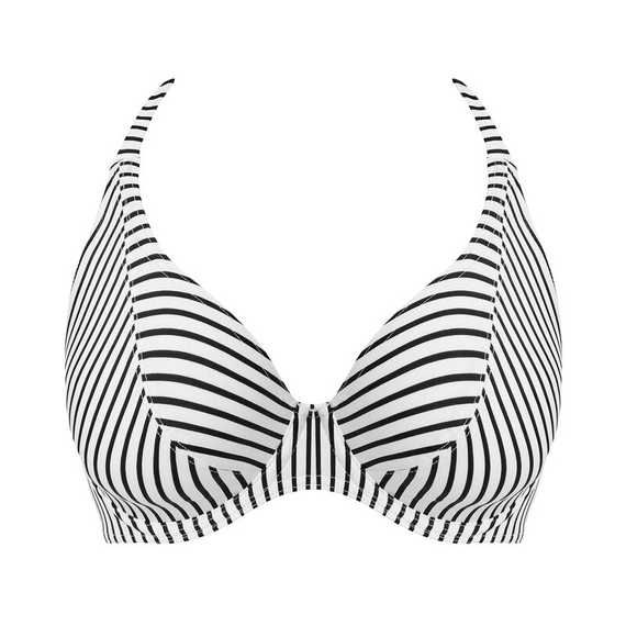 Freya Swim Jewel Cove Halter Bikinitop Stripe Black
