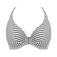 Freya Swim Jewel Cove Halter Bikinitop Stripe Black