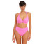 Freya Swim Jewel Cove Hoog Bikinibroekje Stripe Raspberry
