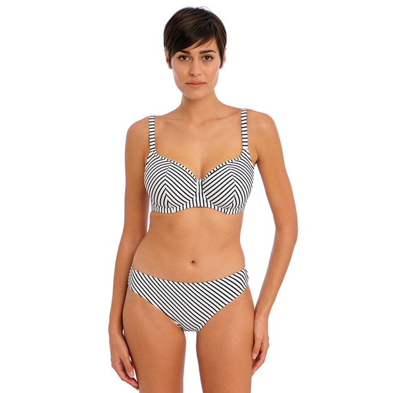 Freya Swim Jewel Cove Padded Bikinitop Stripe Black