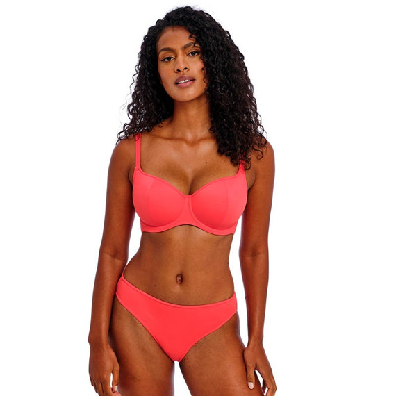 Freya Swim Jewel Cove Padded Bikinitop Plain Sunset