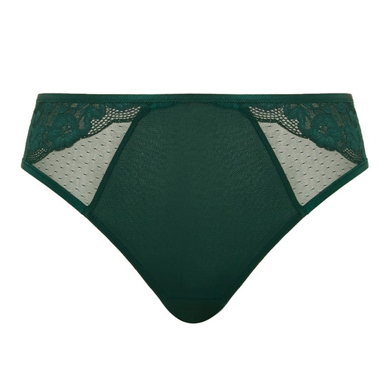 Sculptresse Josephine High Leg Slip Forest Green