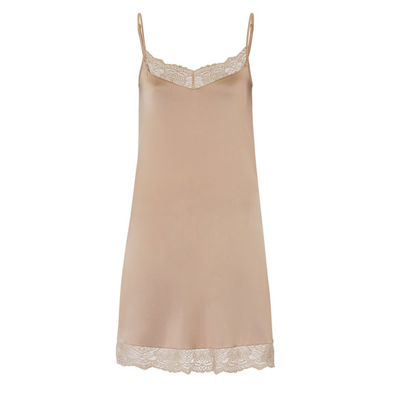 Hanro Josephine Nachtjurkje Deep Taupe 