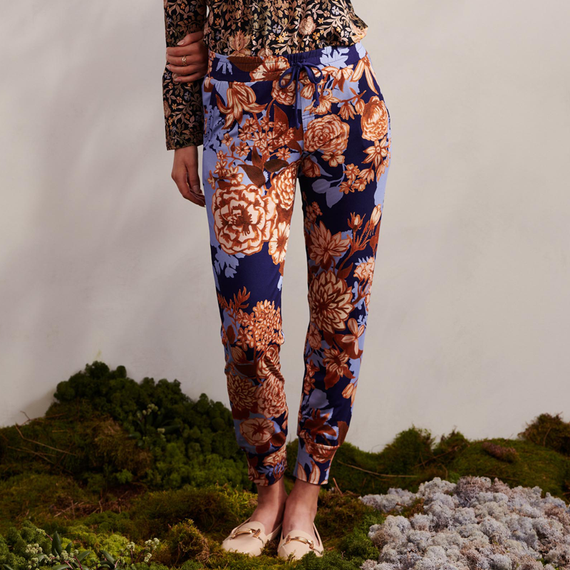Essenza Jules Flore Pyjamabroek Boyish Blue