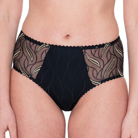 Louise Bracq Julia Tailleslip Noir Or
