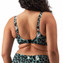 Elomi Badmode Jungle Bay Plunge Bikinitop Olive