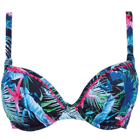 Jungle Flower Voorgevormde Bikinitop