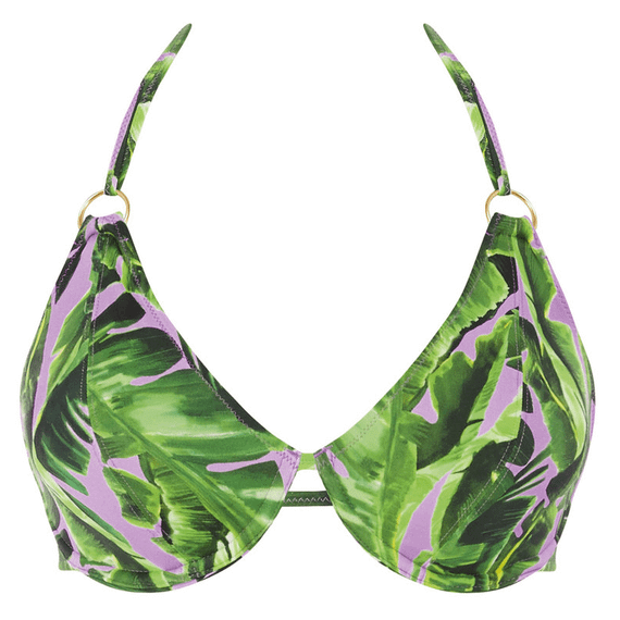 Freya Swim Jungle Oasis Halter Bikinitop Cassis