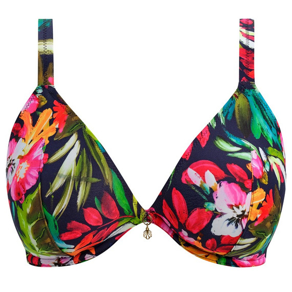 Freya Swim Kailua Shores Plunge Bikinitop Midnight