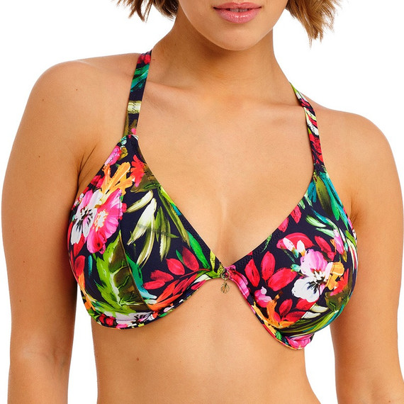 Freya Swim Kailua Shores Plunge Bikinitop Midnight