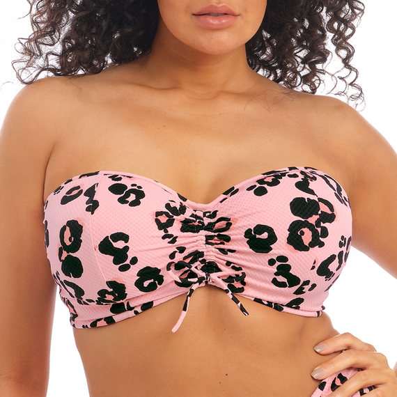 Elomi Swim Kambuku Bandeau Bikinitop Pink