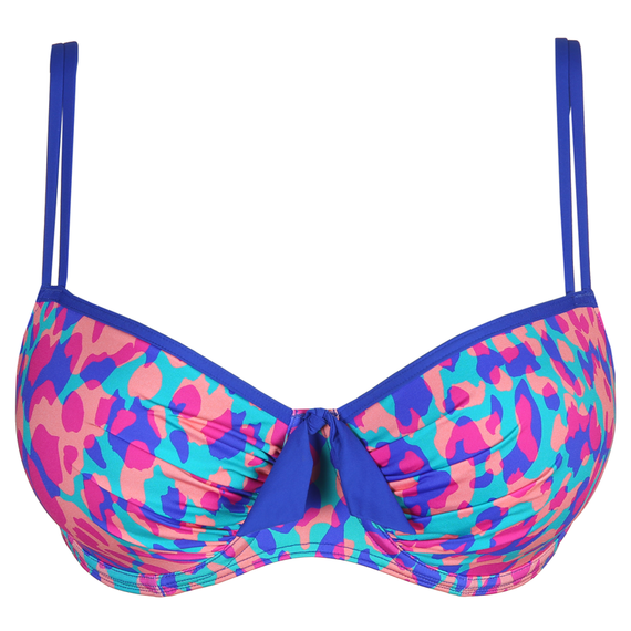 PrimaDonna Swim Karpen Voorgevormde Balconette Bikinitop Electric Blue 