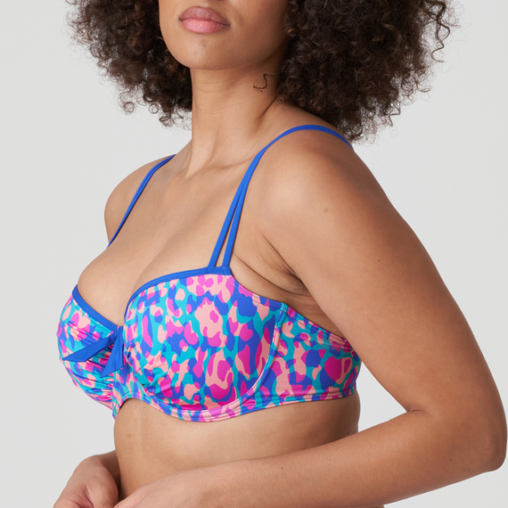 PrimaDonna Swim Karpen Voorgevormde Balconette Bikinitop Electric Blue  