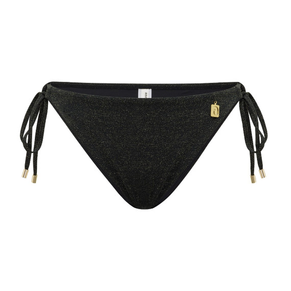 Annadiva Swim Sparkling Black Strikbroekje Black