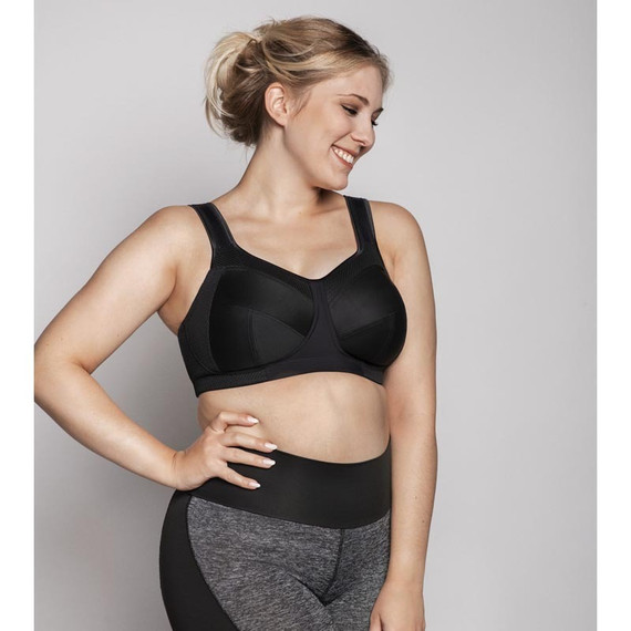 Ulla Kate Sport BH Zonder Beugels Zwart