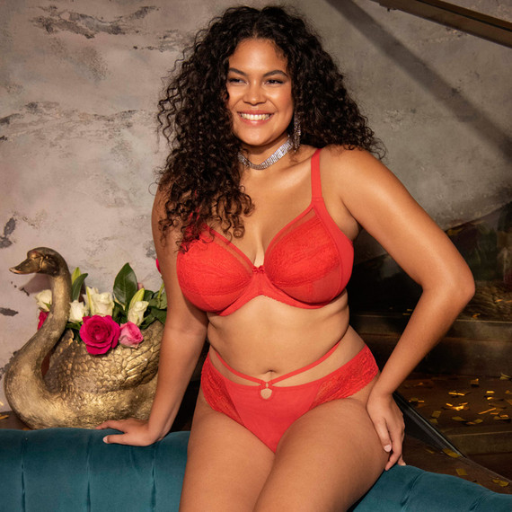 Elomi Kendra Plunge BH Cherry