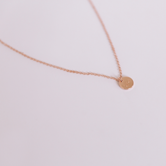 Annadiva Ketting Pretty Roségoud