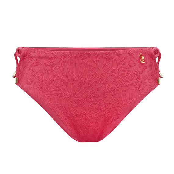 Annadiva Swim Pink Garden Hoog Strikbroekje Cerise