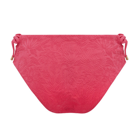 Annadiva Swim Pink Garden Hoog Strikbroekje Cerise