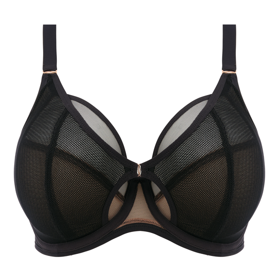 Elomi Dessous Kintai Plunge BH Black