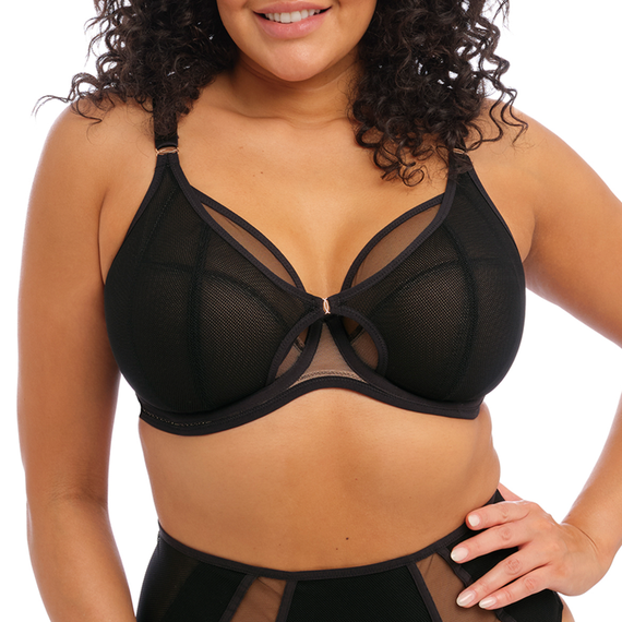 Elomi Dessous Kintai Plunge BH Black