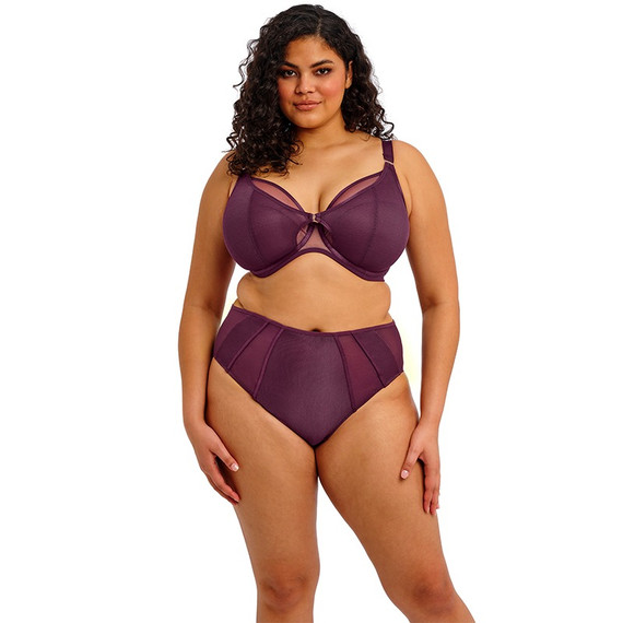 Elomi Kintai Plunge BH Blackberry